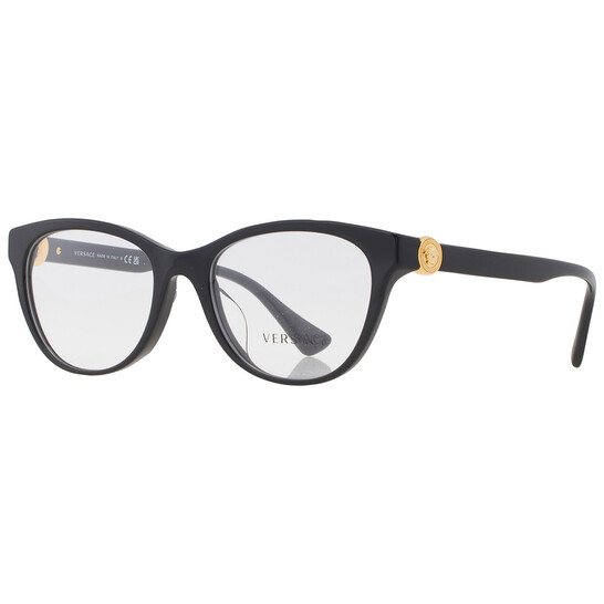 Versace Demo Cat Eye Ladies Eyeglasses VE3330F GB1 55