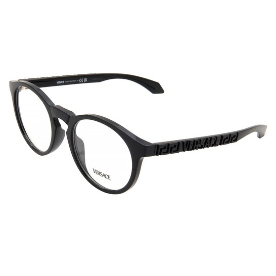 Versace VE3355U GB1 BRAND NEW Eyeglasses Black Oval Unisex Versace | Accessories | Versace Ve3355u Gb Brand New  main image 3