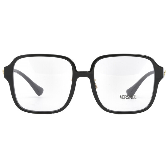 Versace Demo Square Ladies Eyeglasses VE3333D GB1 56