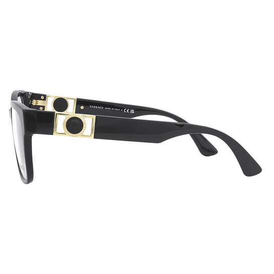 Versace Demo Square Men's Eyeglasses VE3314 GB1 56
