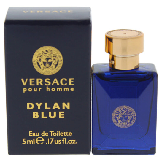 Versace Dylan Blue by Versace EDT Mini 0.17 oz (5.0 ml) (m