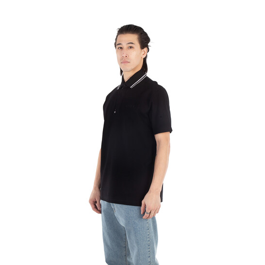 Versace Embroidered Logo Cotton. Polo Shirt, Size Large