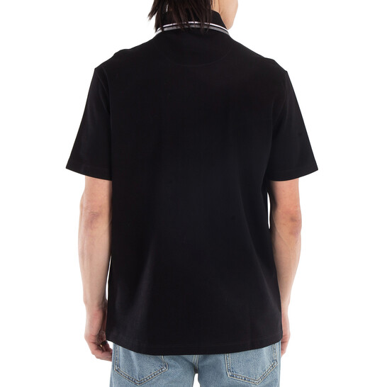 Versace Embroidered Logo Cotton. Polo Shirt, Size Large