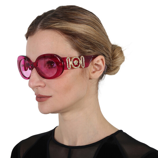 Versace Bold Fushia Sunglasses Versace | Accessories | Versace Sunglasses Ve436 53345  main image 4