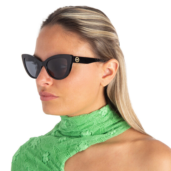 Versace Ladies Cat-Eye 54mm Sunglasses Versace Rectangular Cat Eye Sunglasses, 54mm | Bloomingdale main image 3