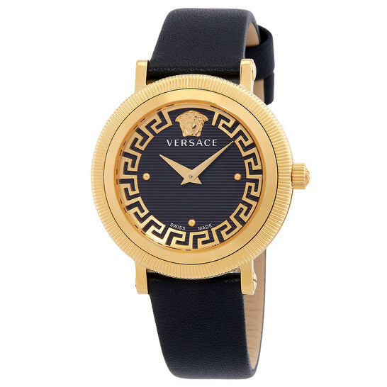Versace Greca Flourish Quartz Black Dial Ladies Watch  display picture 1