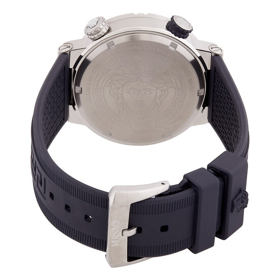 Versace Greca Quartz Blue Dial Men's Watch VE8G00124 - Watches