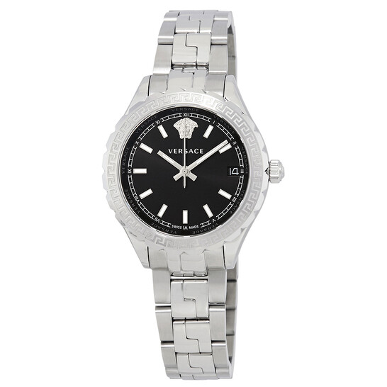 Versace Hellenyium Black Dial Ladies Watch V1202 0015 - 546x546
