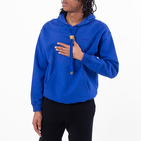 Versace La Medusa Cotton Hoodie, Size Small - 546x546