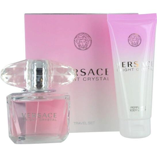 Versace Ladies Bright Crystal Gift Set Fragrances 8011003800643