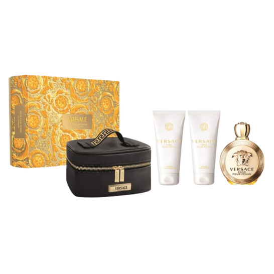 Versace Ladies Eros pour Femme Gift Set Fragrances 8011003893324