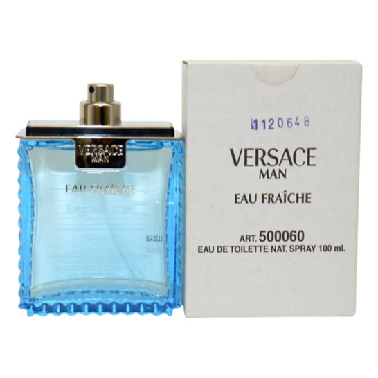 Versace Man Eau Fraiche by Versace EDT Spray 3.3 oz (Tester