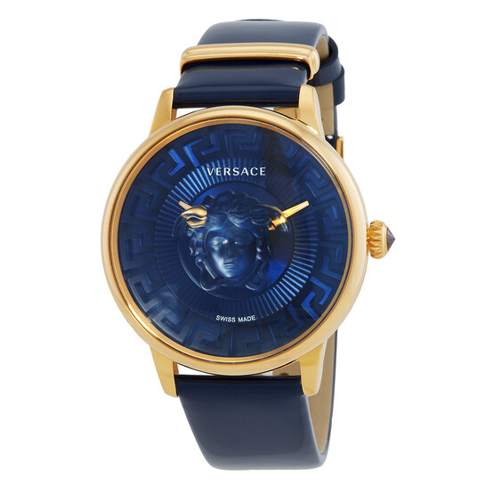 Versace Medusa Alchemy Quartz Blue Dial Ladies Watch Versace Medusa Alchemy Quartz Blue Dial Ladies Watch