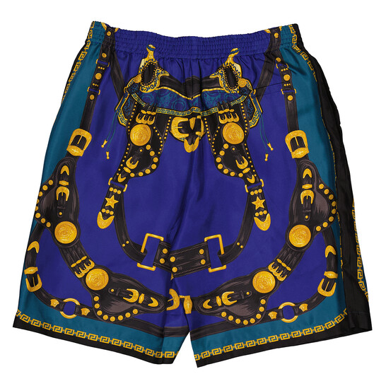 ★13時まで限定値下　新品Versaceバロッコステンシルスイム ショートパンツ VIP価格！関税送料込】VERSACE JEANS バロッコ ショートパンツ