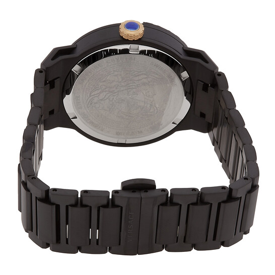 Versace Medusa Infinite Quartz Black Dial Ladies Watch  display picture 3