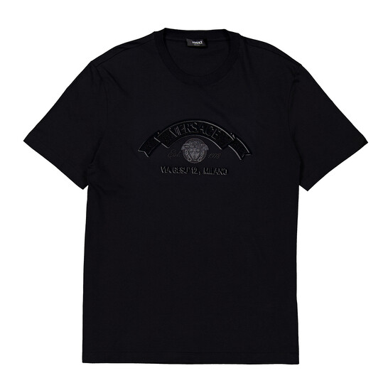 Versace Medusa Stamp 3D Round-Neck T-Shirt, Size X-Large 1013944