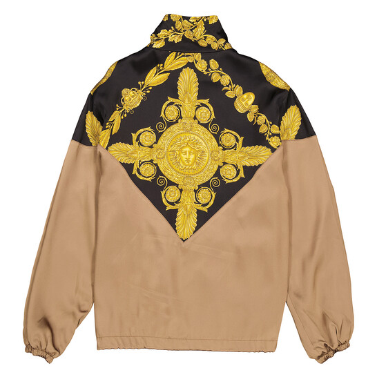 Versace Men's Baroque Print Technical Track Jacket, Brand