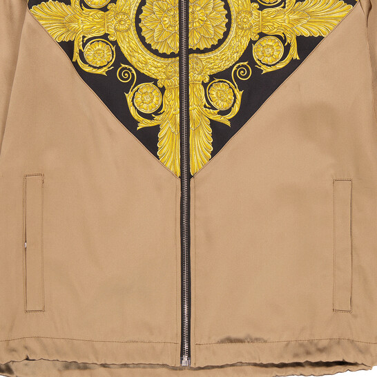 Versace Men's Baroque Print Technical Track Jacket, Brand