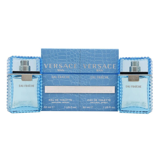 Versace Men's Eau Fraiche Duo Set Gift Set Fragrances