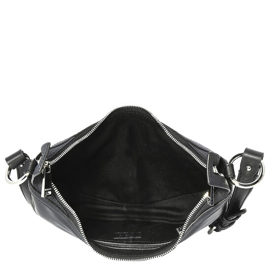 Versace Small Repeat Hobo Bag - Black 10076801A058781B00P