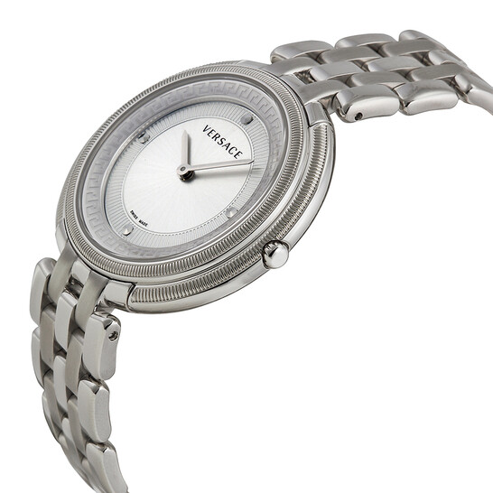 Versace Thea Silver Dial Stainless Steel Ladies Watch VA7060013 - 546x546 Image #2