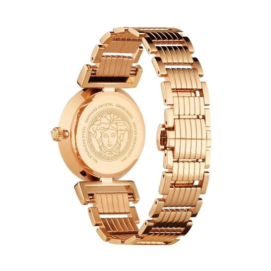 VERSACE バニティ　腕時計 Versace Vanity Quartz Silver Dial Ladies Watch P5Q80D001S080