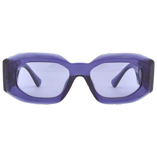 Versace Violet Irregular Men's Sunglasses VE4425U 54191A 53