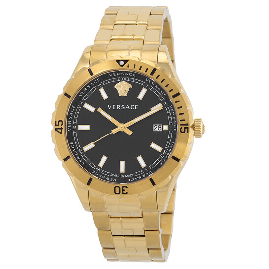 Versus By Versace Hellenyium Quartz Black Dial Men's Watch