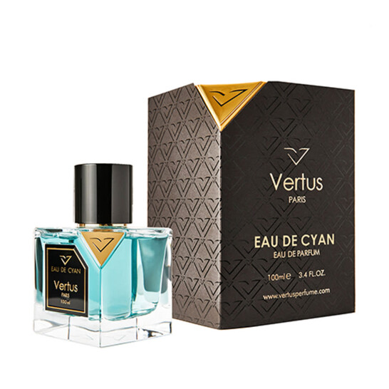 Vertus Paris Vertus Unisex Eau De Cyan EDP Spray 3.4 oz Fragrances