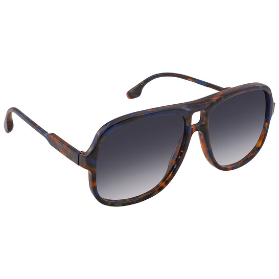 Victoria Beckham Blue Navigator Ladies Sunglasses VB620S 217