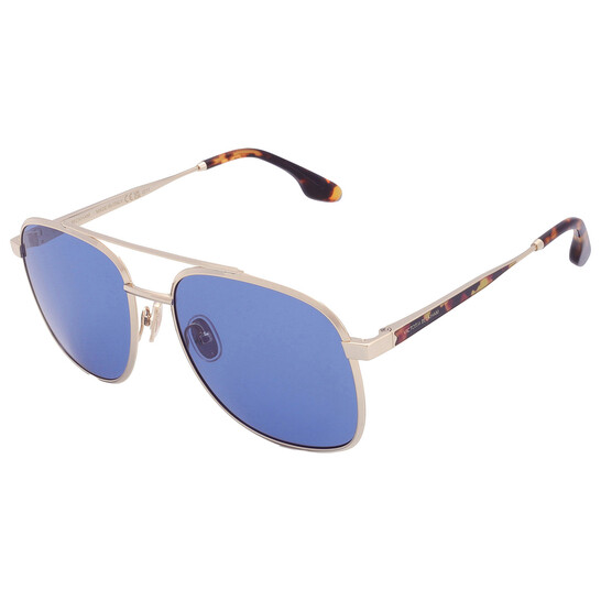 Victoria Beckham Sunglasses VB233S-720-58 New with tags Victoria Beckham Blue Pilot Ladies Sunglasses VB233S 720 58  main image 4