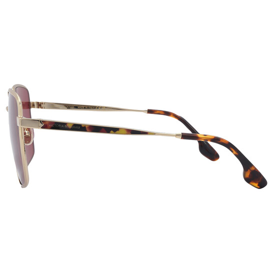 Victoria Beckham Burgundy Square Ladies Sunglasses VB234S  display picture 1