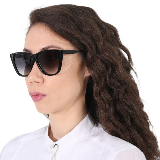 Victoria Beckham Grey Gradient Cat Eye Ladies Sunglasses  display picture 2