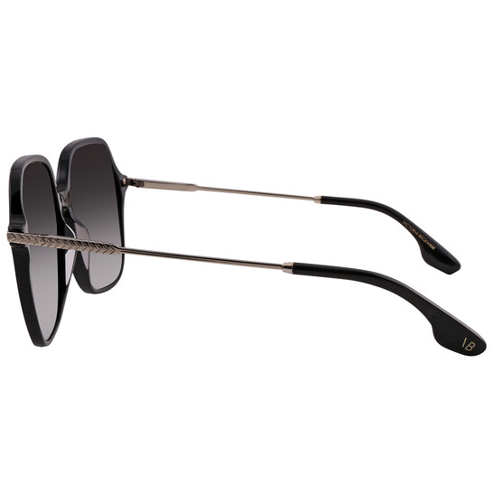 Victoria Beckham Grey Square Ladies Sunglasses VB631S 001 60  display picture 2