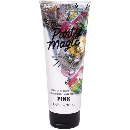 Victoria's Secret PINK Party Magic Scented Shimmer Body Lotion ozBuzzed  Rose