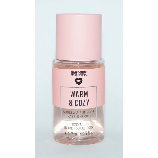 Body Mist Warm And Cozy Perfume From Pink Warm Cozy Mini Body Mist