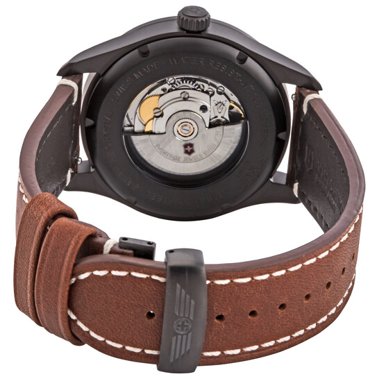 Victorinox Airboss Automatic Black Dial Men's Watch 241886