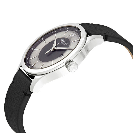 Victorinox Alliance Black and Silver Dial Men's Watch 241804