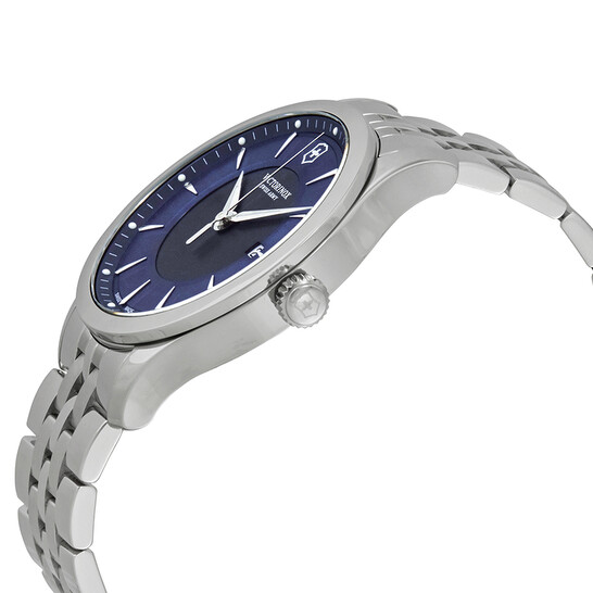 Victorinox Alliance Blue Dial Stainless Steel Men's Watch
