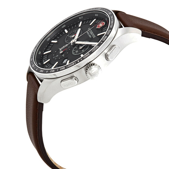 bon_bon(*ˊ˘ˋ*) Victorinox Alliance Sport Chronograph Black Dial Men's Watch