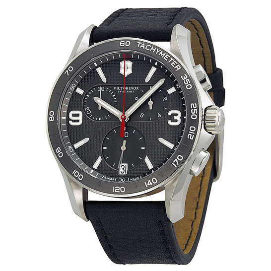 MAJORⅢ Victorinox Chrono Classic Slate Grey Dial Men's Watch 241657