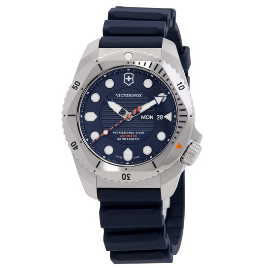 k.dimple Victorinox Dive Pro Automatic Blue Dial Men's Watch 241995