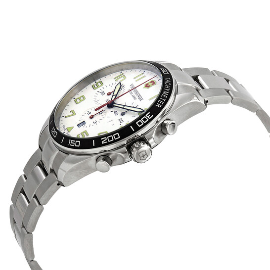 Victorinox Fieldforce Chronograph Quartz White Dial Men's