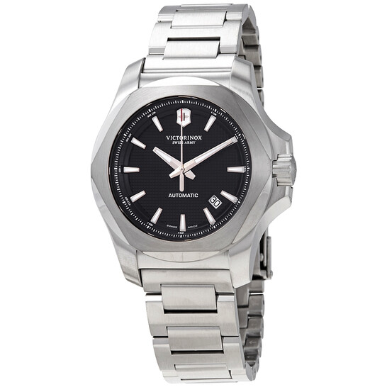 168(*´꒳`*) ② Victorinox I.N.O.X. Automatic Black Dial Men's Watch 241837