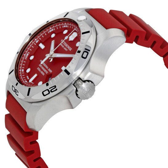 Victorinox I.N.O.X. Professional Diver Red Dial Men's Watch