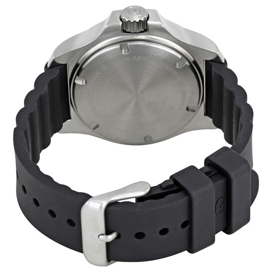 その他 World Victorinox I.N.O.X. V Black Dial Black Rubber Ladies Watch