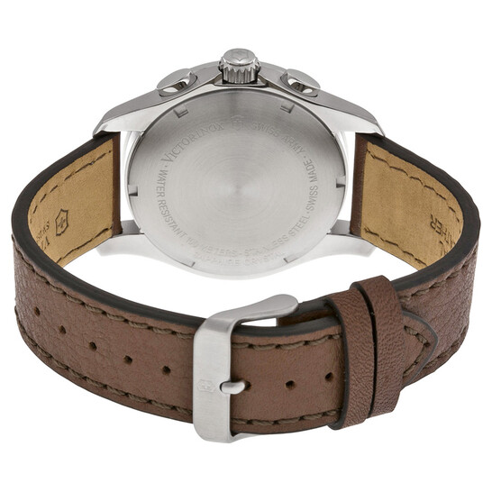 Victorinox Swiss Army Chrono Classic Brown Dial Brown Leather