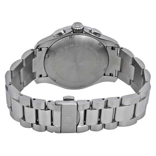 M's show Victorinox Swiss Army Men's Chronograph Silver Dial Watch