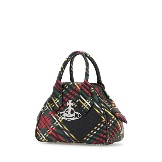 Vivienne Westwood Printed Synthetic Leather Mini Yasmine Handbag