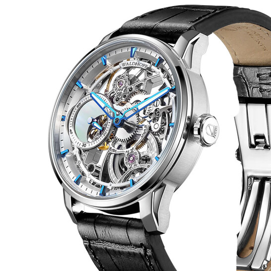 時計 WALDHOFF Paragon Pearl Manufaktur Waldhoff Paragon Pearl Royal Blue | Watches.com
